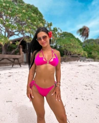 FUCHSIA FIJI DÓŁ BIKINI