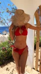 RED ELIZABETH GÓRA BIKINI