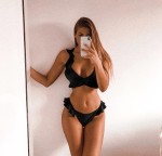 BLACK MOOD DÓŁ BIKINI  